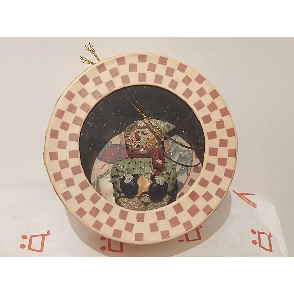Crazy Mountain Ornament - Snowman with Star